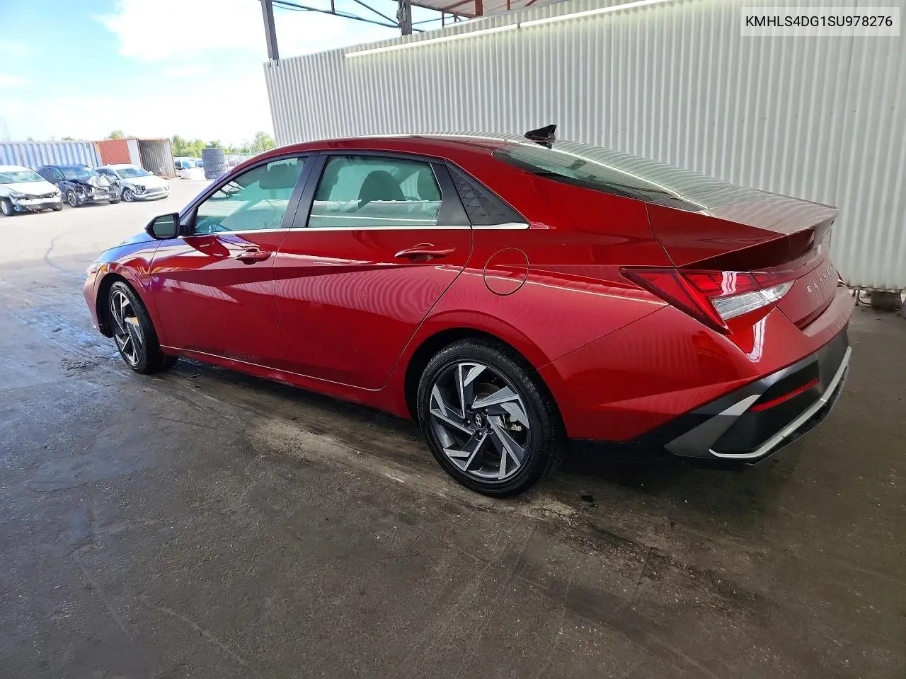 2025 HYUNDAI ELANTRA VIN KMHLS4DG1SU978276 — фото 2