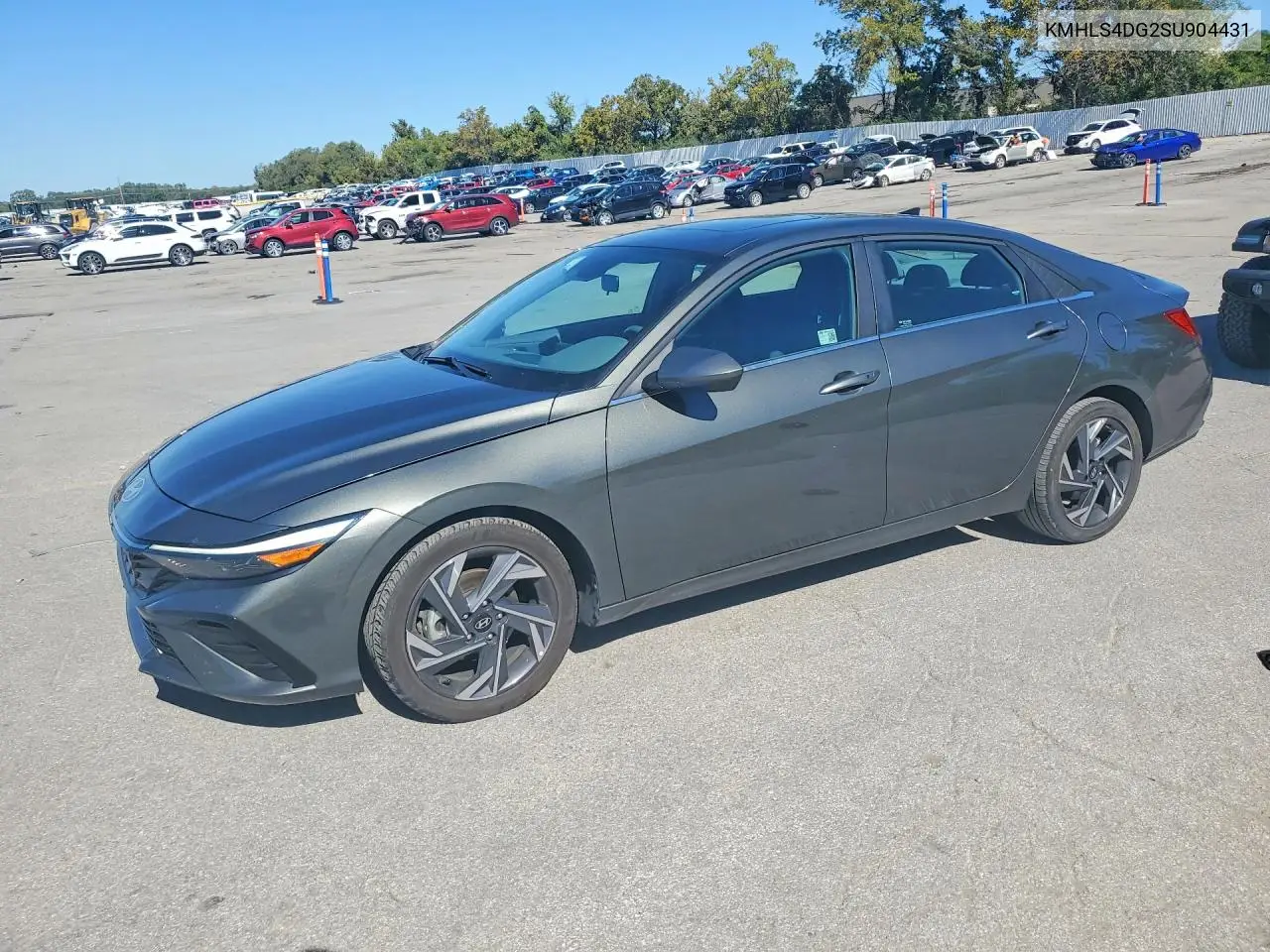HYUNDAI ELANTRA 2025, VIN KMHLS4DG2SU904431