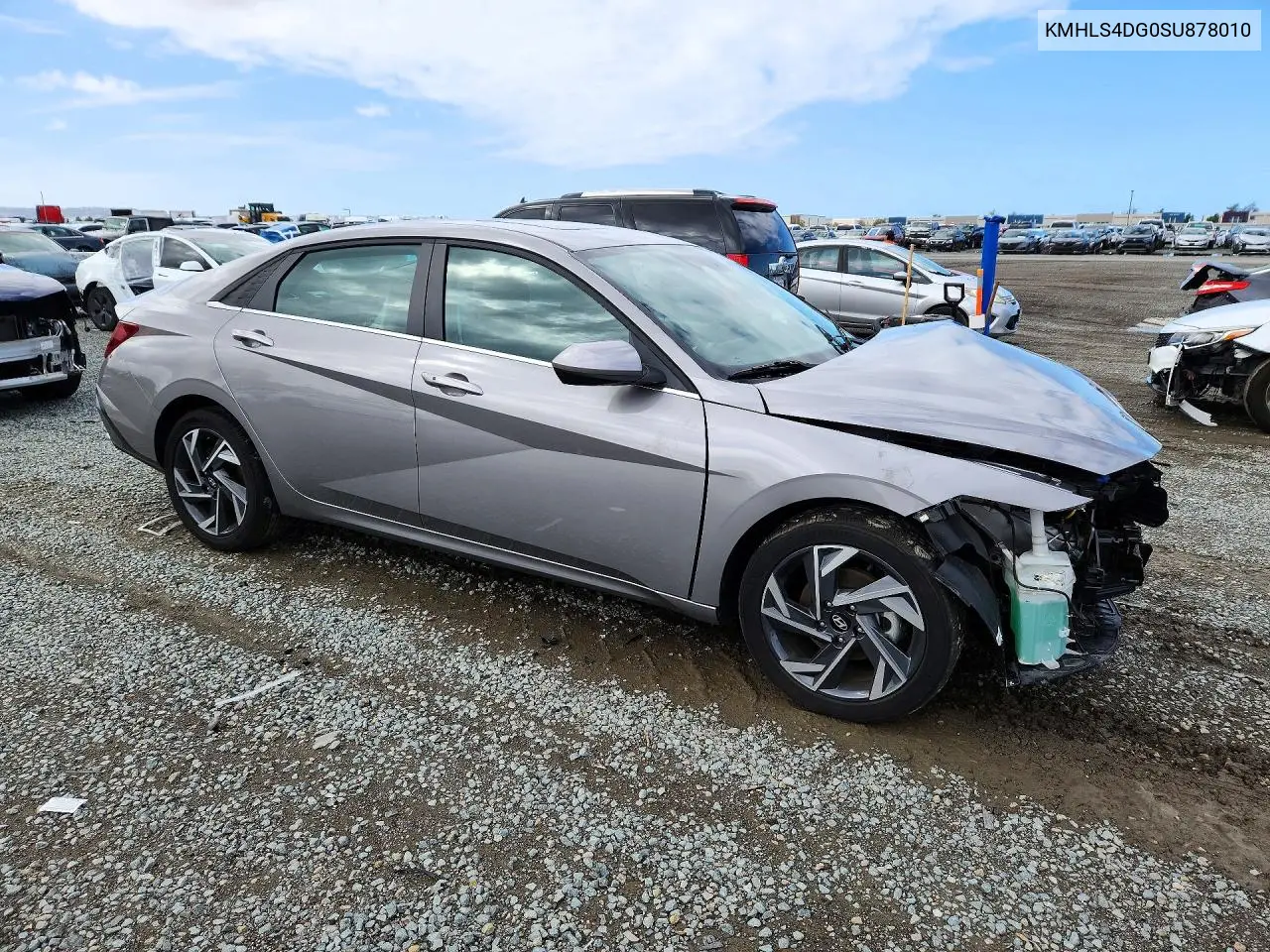 2025 HYUNDAI ELANTRA VIN KMHLS4DG0SU878010 — фото 4