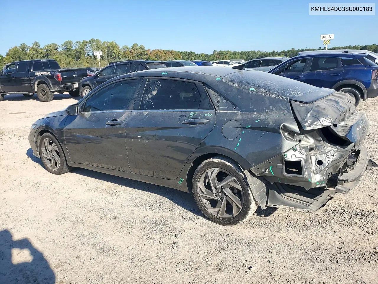 2025 HYUNDAI ELANTRA VIN KMHLS4DG3SU000183 — фото 2