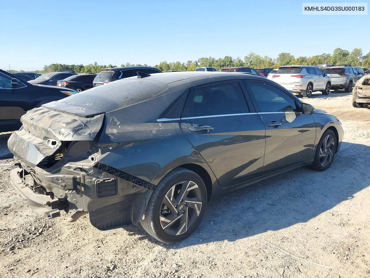 2025 HYUNDAI ELANTRA VIN KMHLS4DG3SU000183 — фото 3