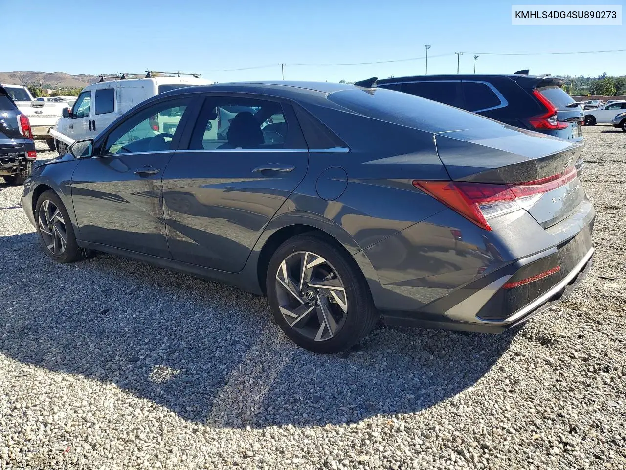 2025 HYUNDAI ELANTRA VIN KMHLS4DG4SU890273 — фото 2