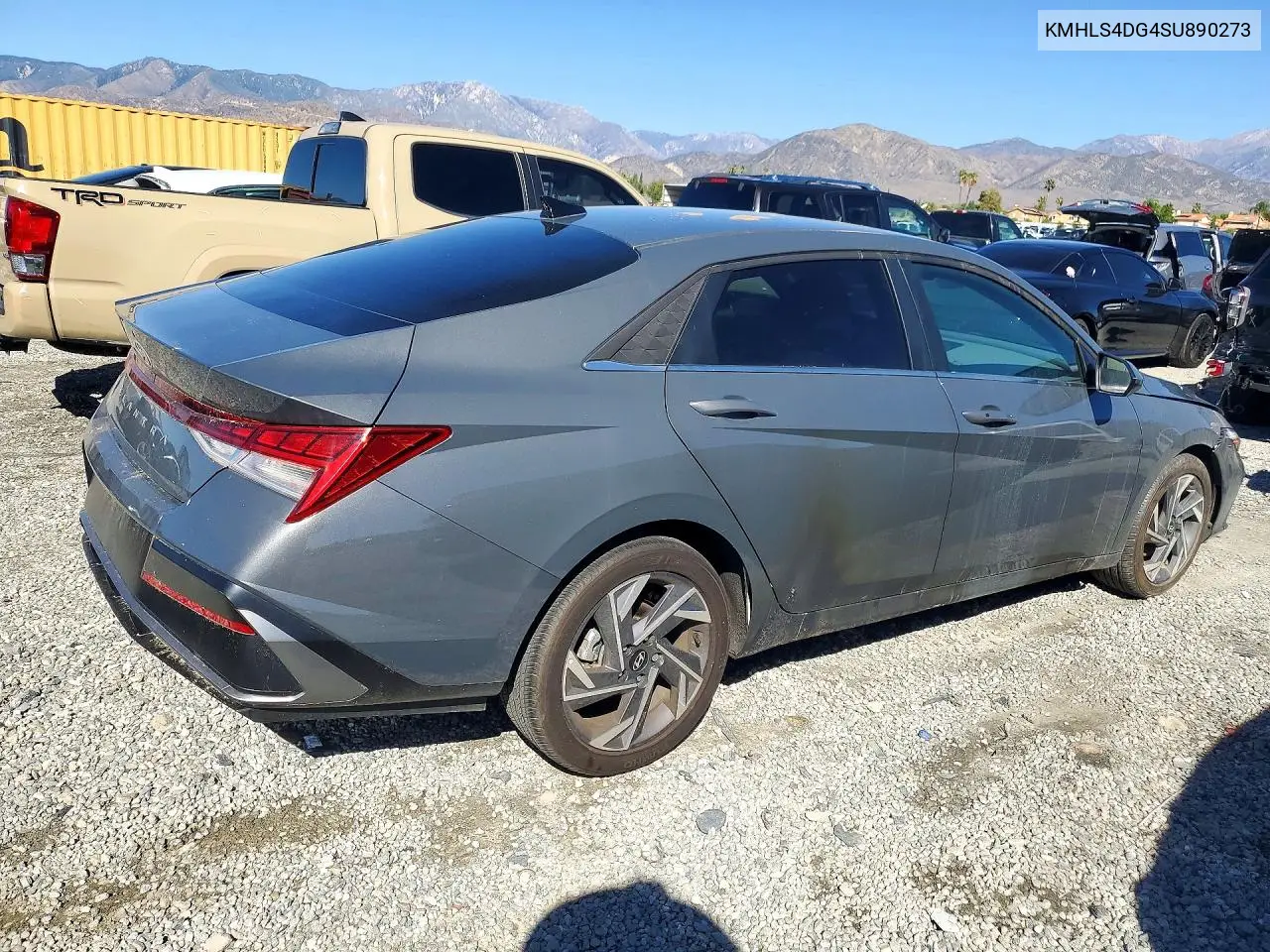 2025 HYUNDAI ELANTRA VIN KMHLS4DG4SU890273 — фото 3