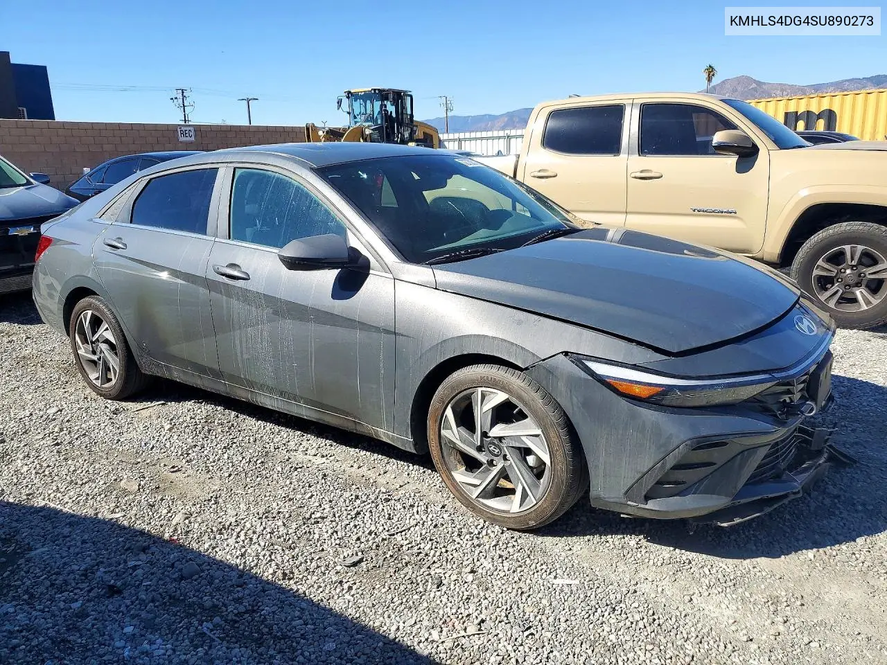 2025 HYUNDAI ELANTRA VIN KMHLS4DG4SU890273 — фото 4