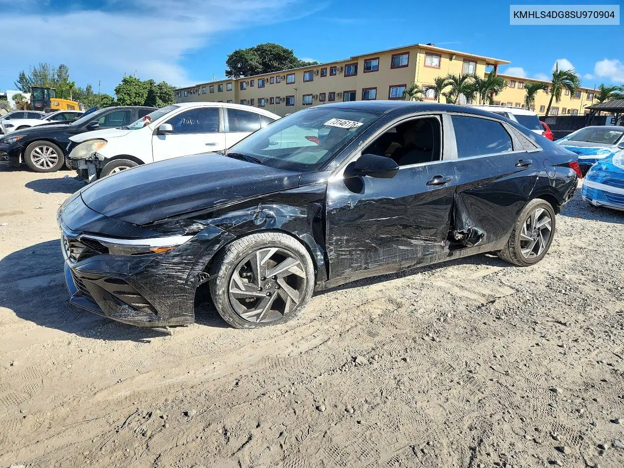 HYUNDAI ELANTRA 2025, VIN KMHLS4DG8SU970904