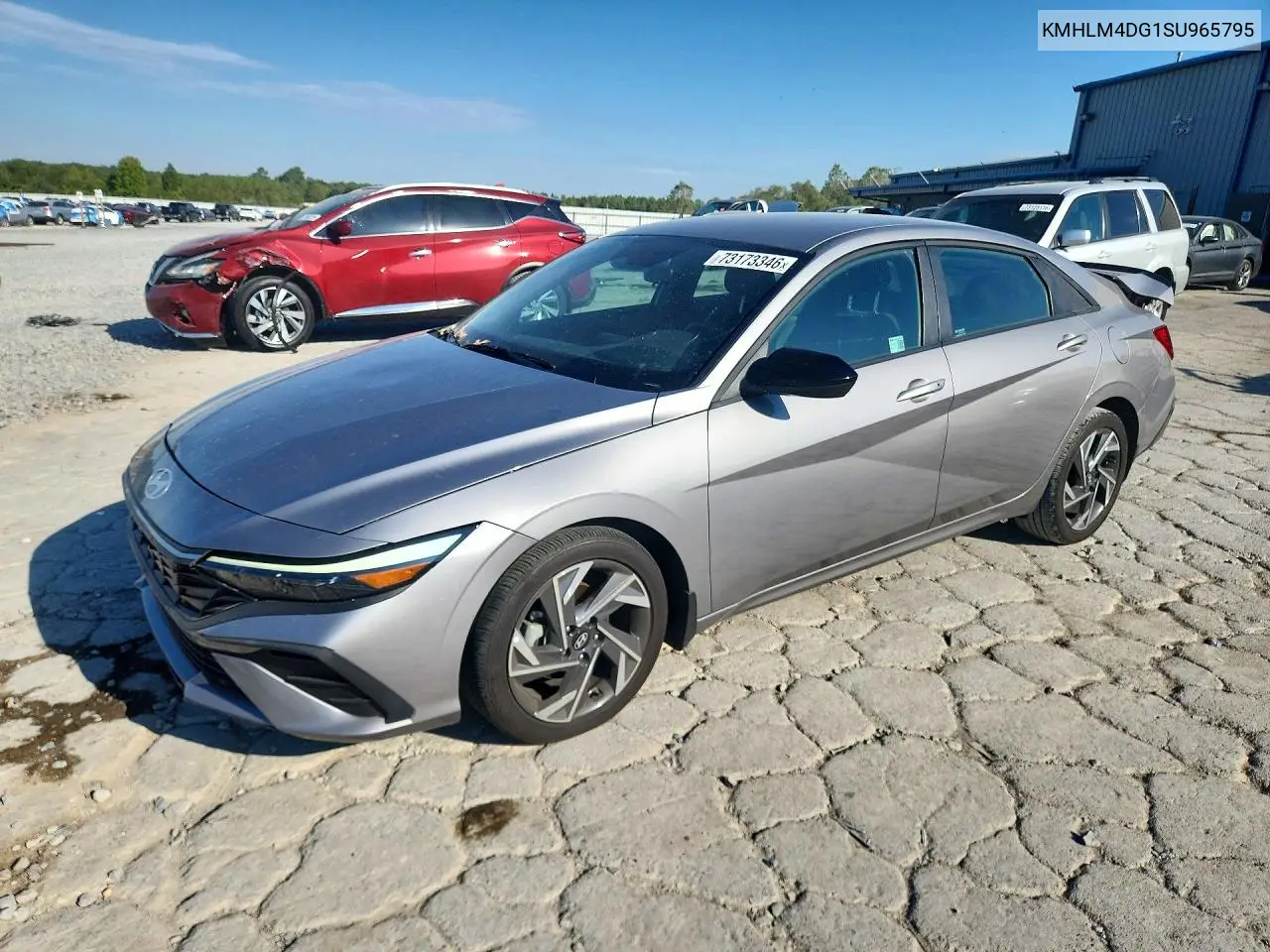 HYUNDAI ELANTRA 2025, VIN KMHLM4DG1SU965795