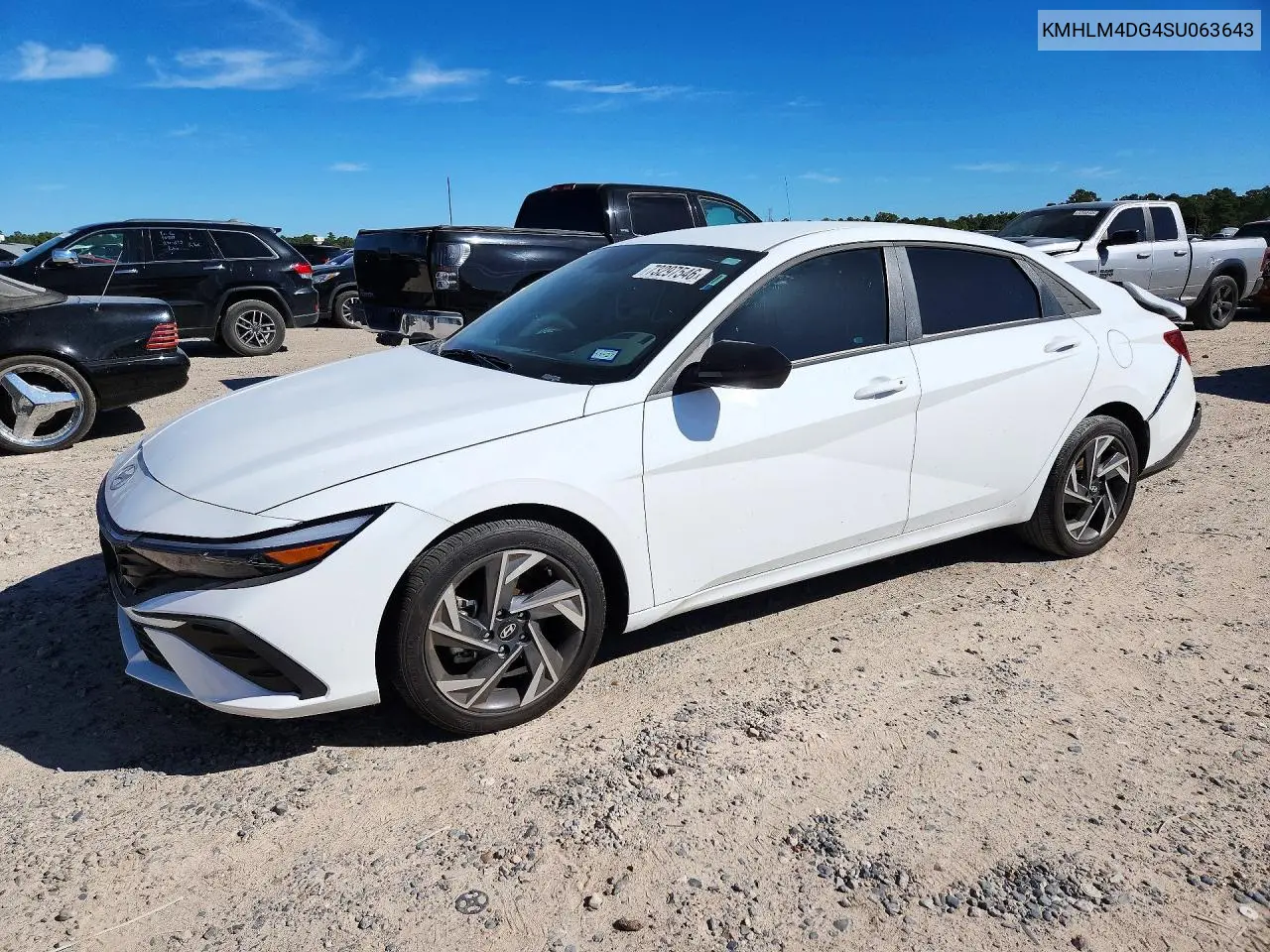 HYUNDAI ELANTRA 2025, VIN KMHLM4DG4SU063643