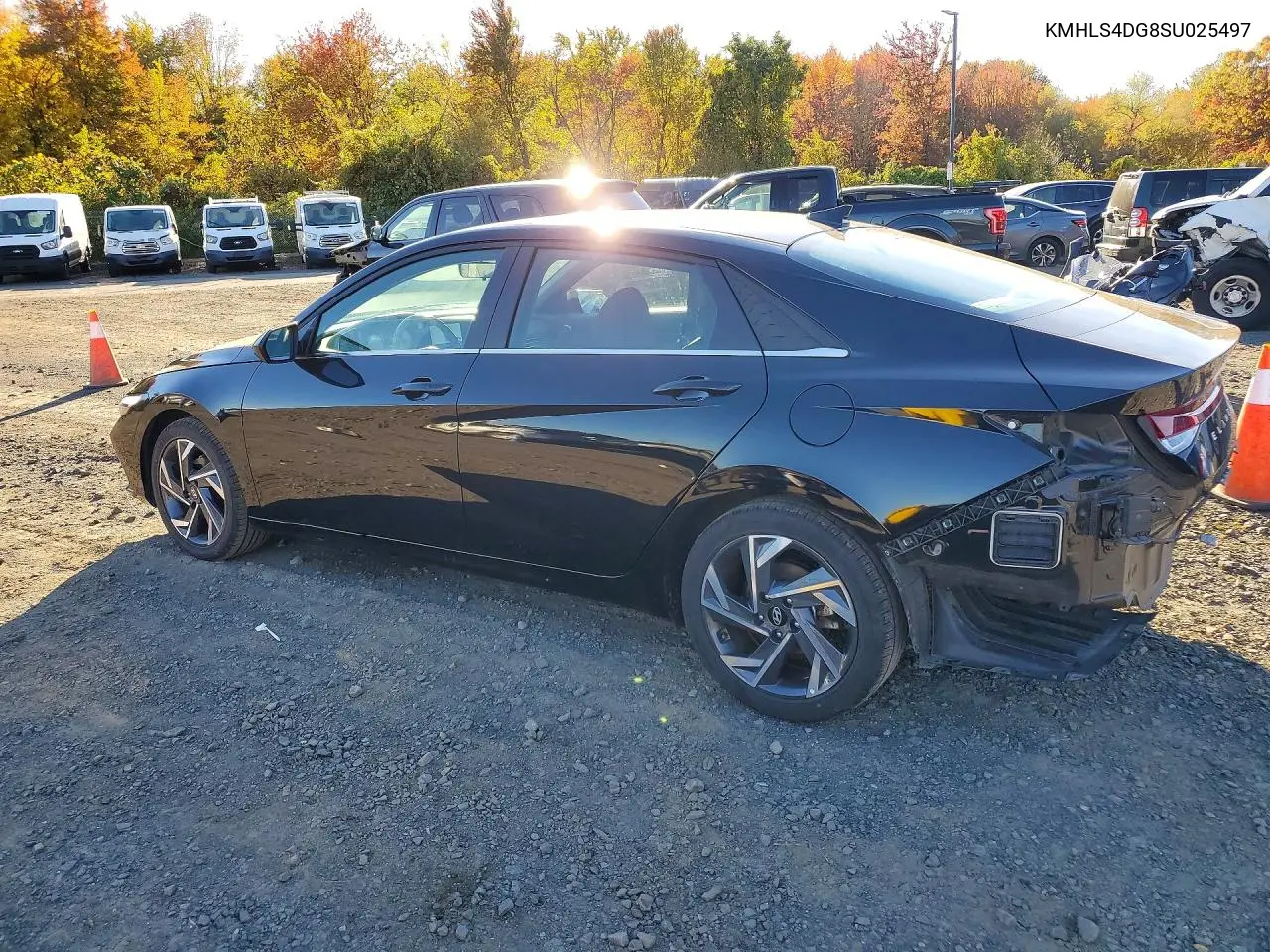 2025 HYUNDAI ELANTRA VIN KMHLS4DG8SU025497 — фото 2