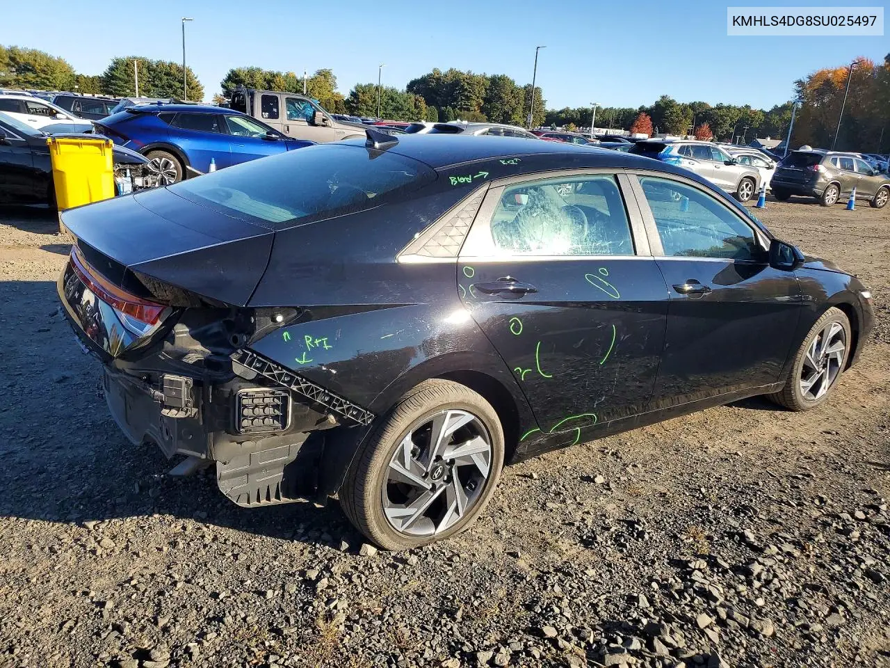 2025 HYUNDAI ELANTRA VIN KMHLS4DG8SU025497 — фото 3