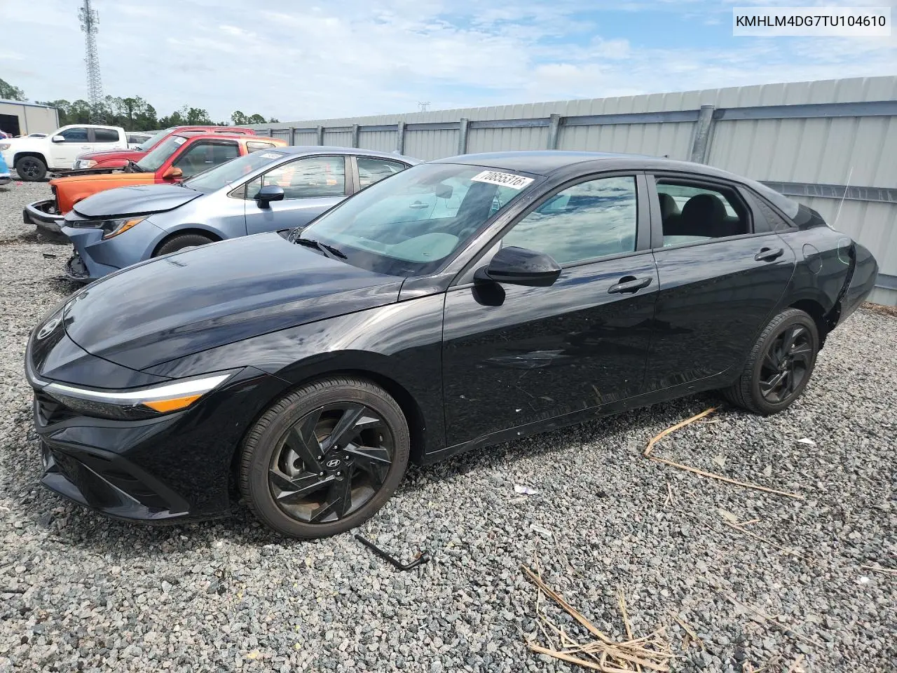 HYUNDAI ELANTRA 2026, VIN KMHLM4DG7TU104610