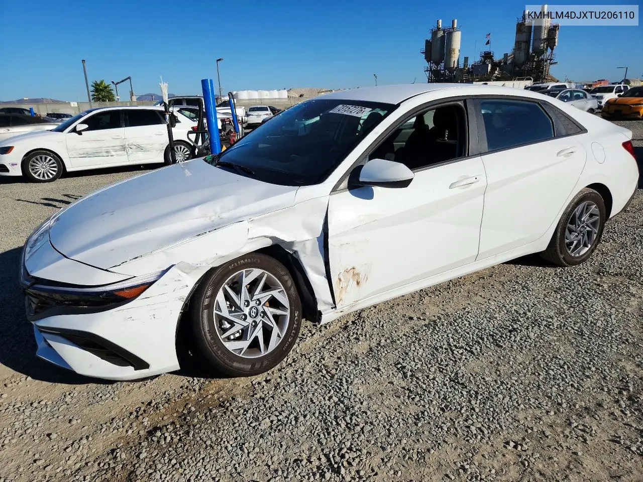 HYUNDAI ELANTRA 2026, VIN KMHLM4DJXTU206110
