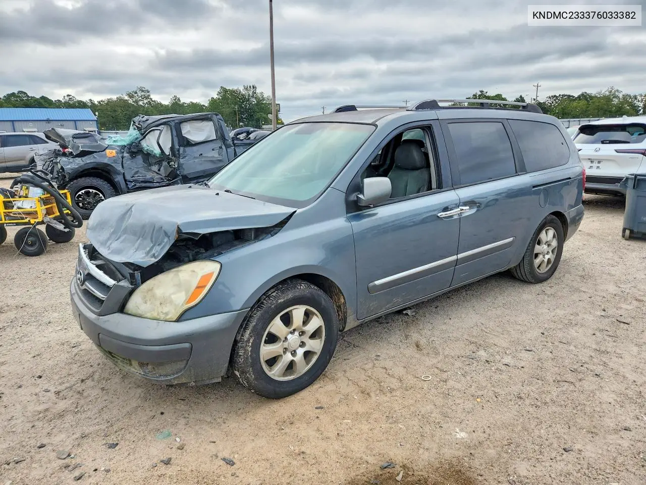 HYUNDAI ENTOURAGE 2007, VIN KNDMC233376033382