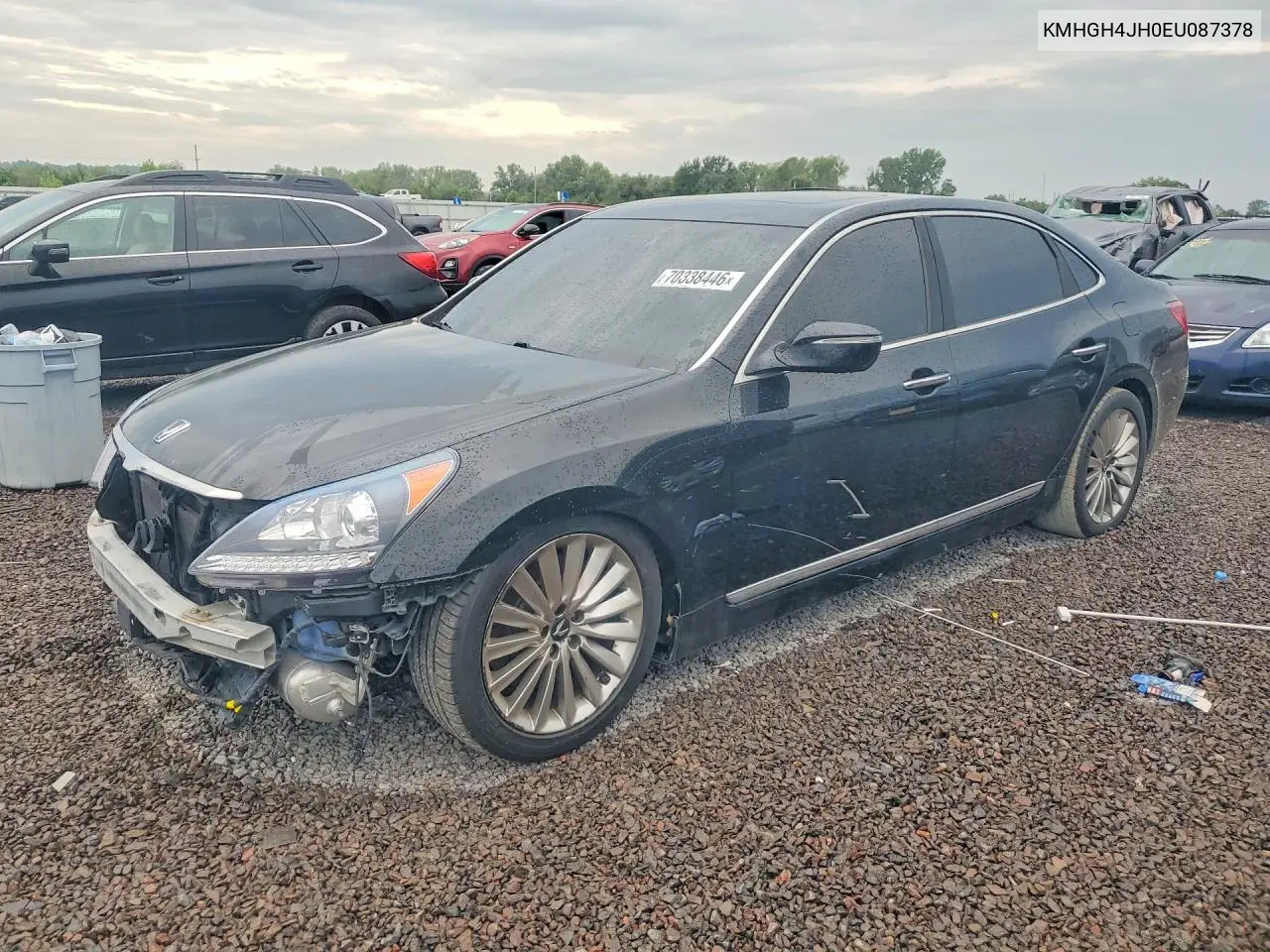 HYUNDAI EQUUS 2014, VIN KMHGH4JH0EU087378
