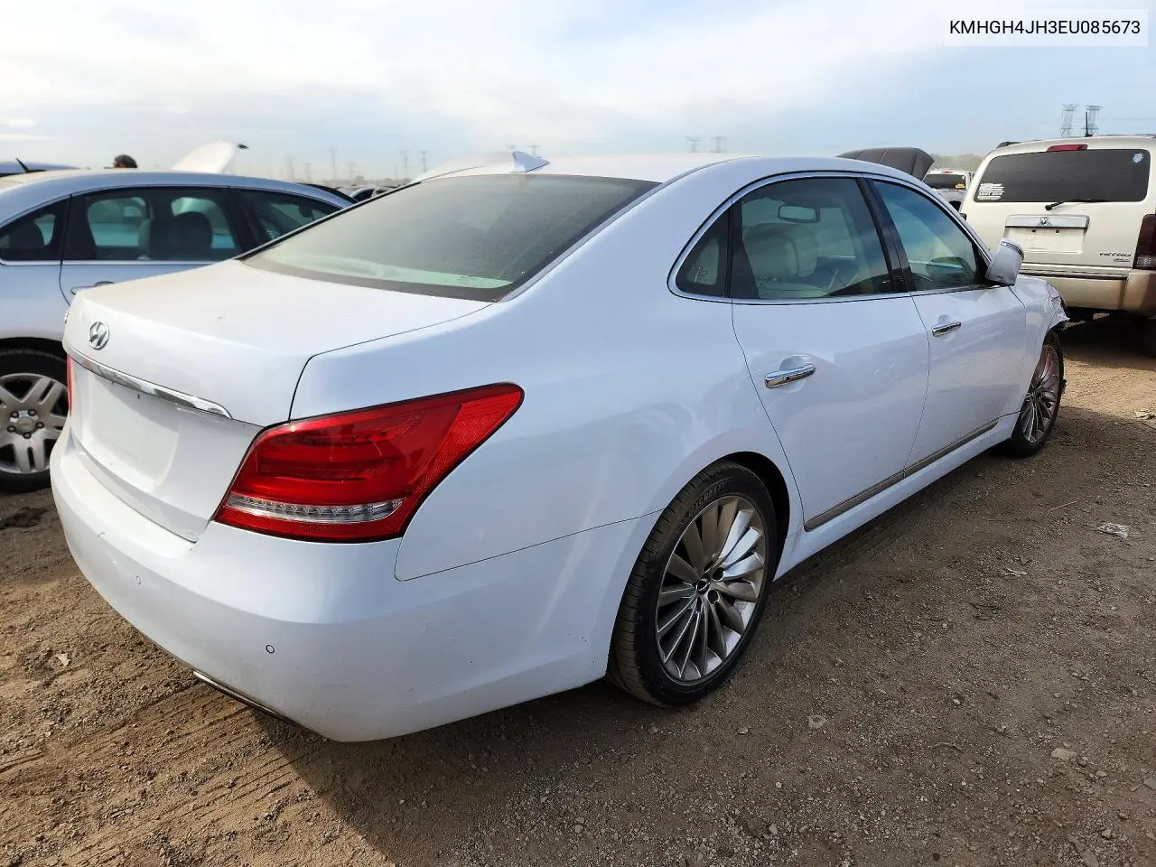 2014 HYUNDAI EQUUS VIN KMHGH4JH3EU085673 — фото 3