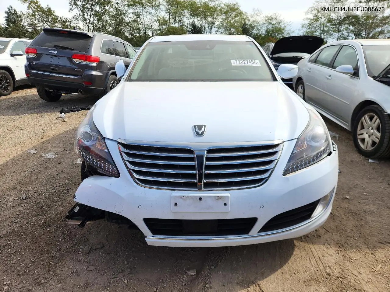 2014 HYUNDAI EQUUS VIN KMHGH4JH3EU085673 — фото 5