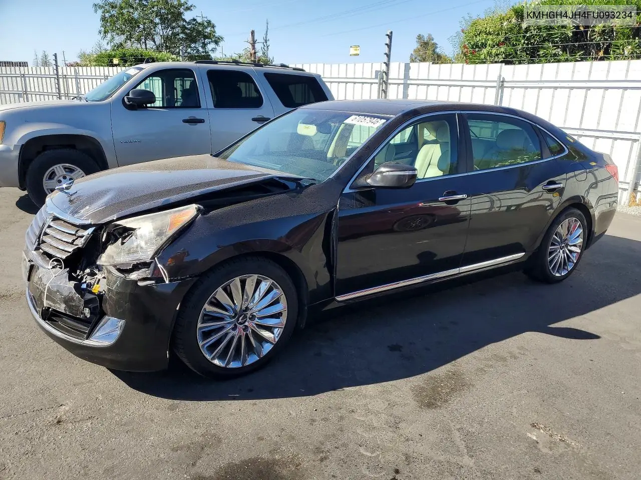 HYUNDAI EQUUS 2015, VIN KMHGH4JH4FU093234