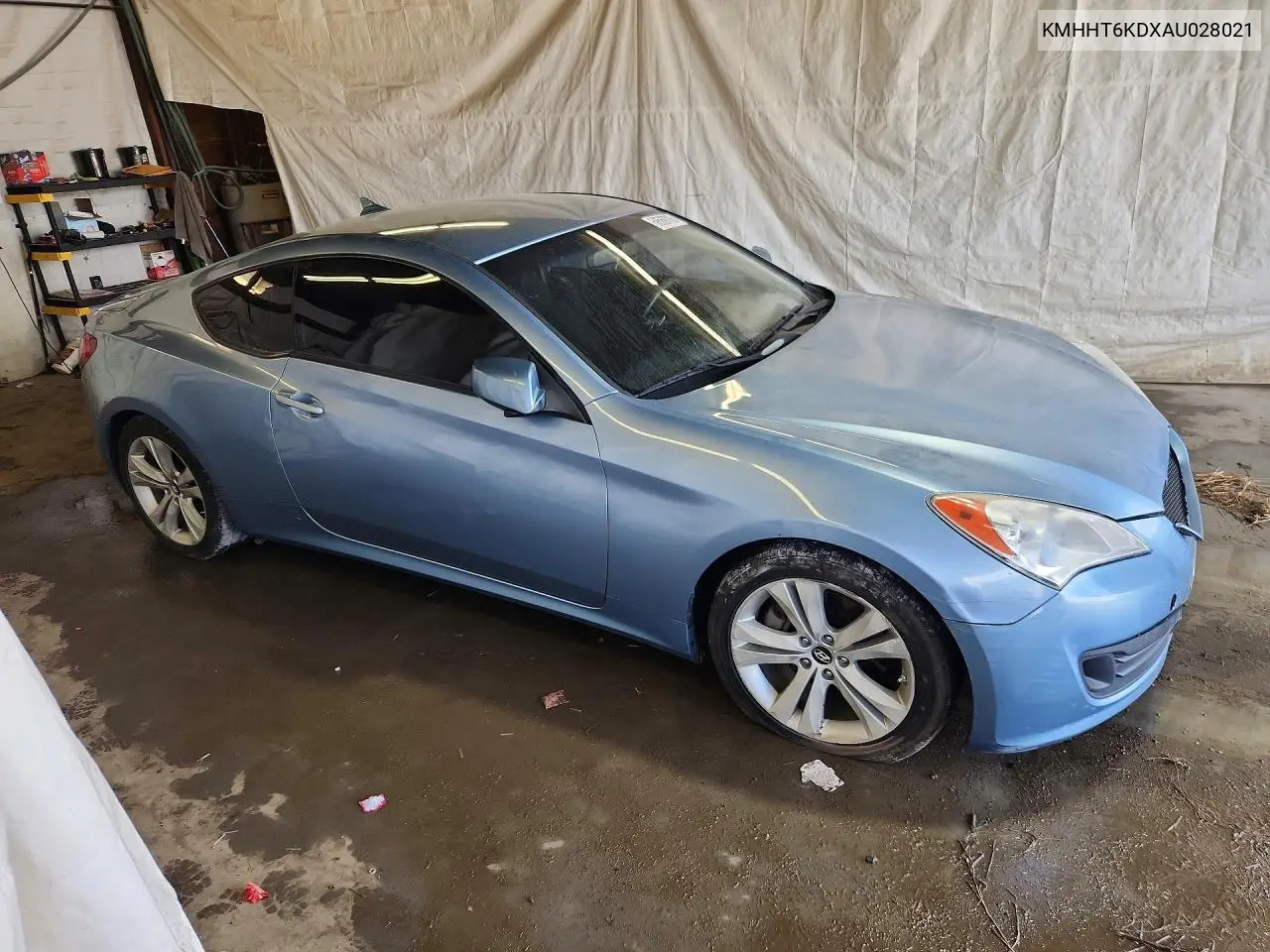 2010 HYUNDAI GENESIS COUPE VIN KMHHT6KDXAU028021 — фото 4