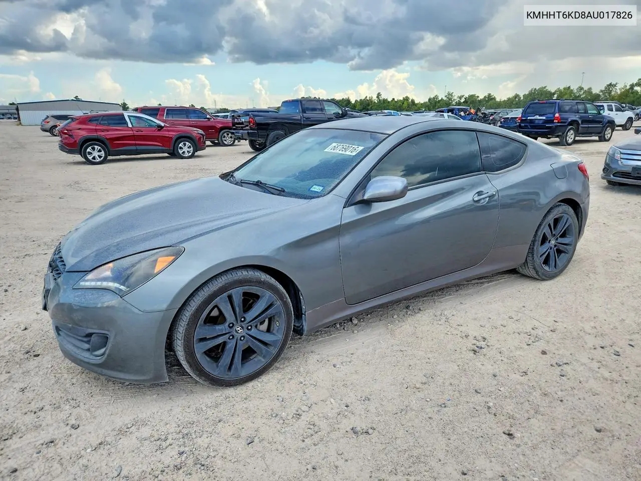 HYUNDAI GENESIS COUPE 2010, VIN KMHHT6KD8AU017826