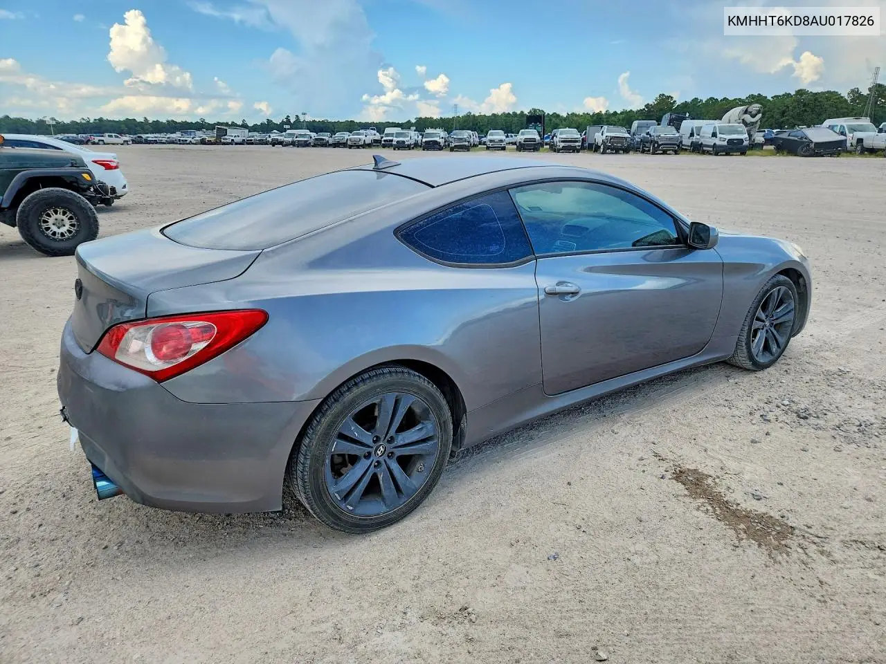 2010 HYUNDAI GENESIS COUPE VIN KMHHT6KD8AU017826 — фото 3