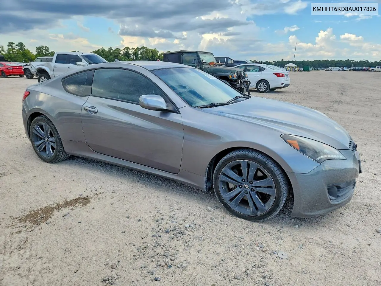 2010 HYUNDAI GENESIS COUPE VIN KMHHT6KD8AU017826 — фото 4