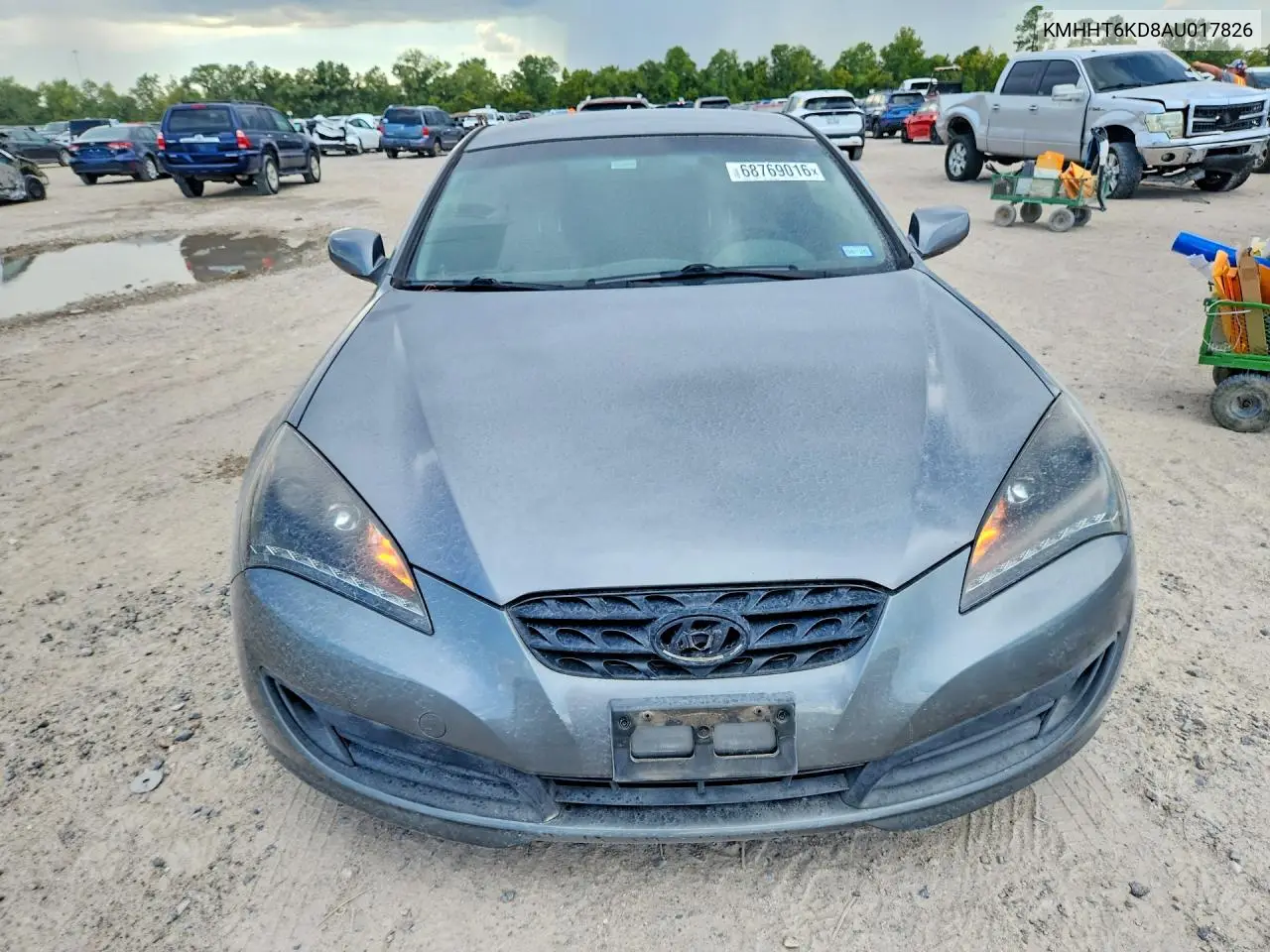2010 HYUNDAI GENESIS COUPE VIN KMHHT6KD8AU017826 — фото 5