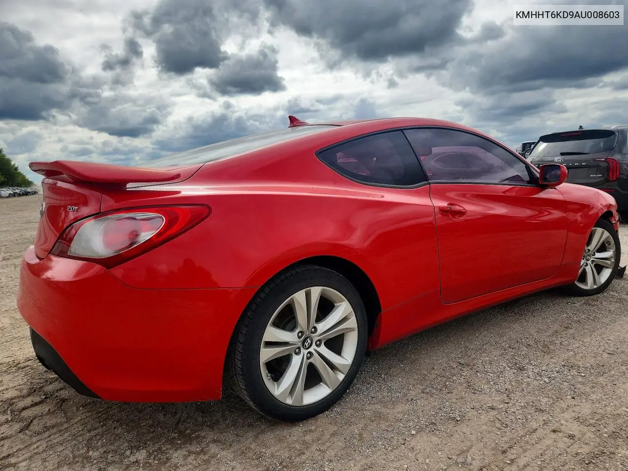 2010 HYUNDAI GENESIS COUPE VIN KMHHT6KD9AU008603 — фото 3