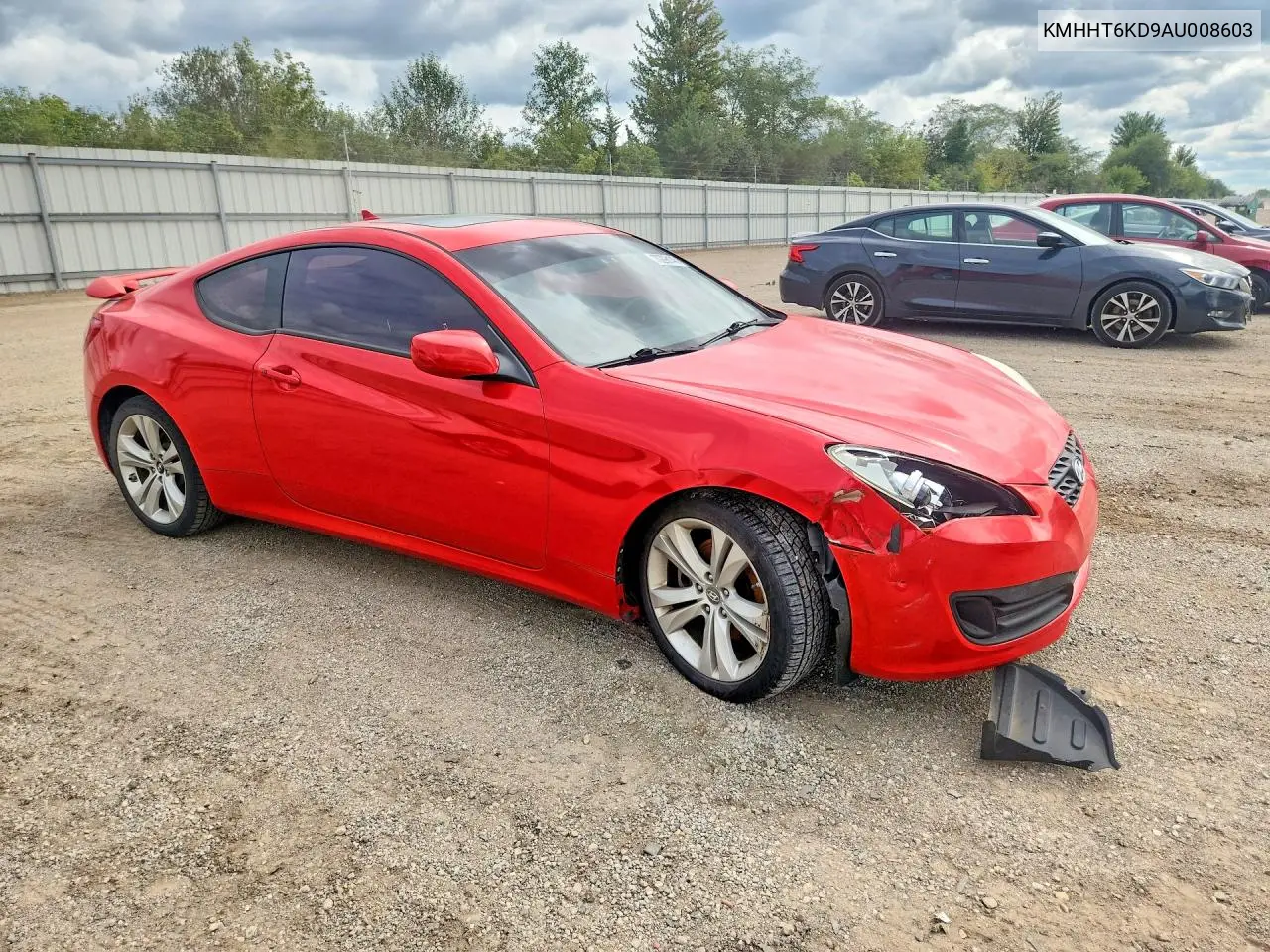 2010 HYUNDAI GENESIS COUPE VIN KMHHT6KD9AU008603 — фото 4