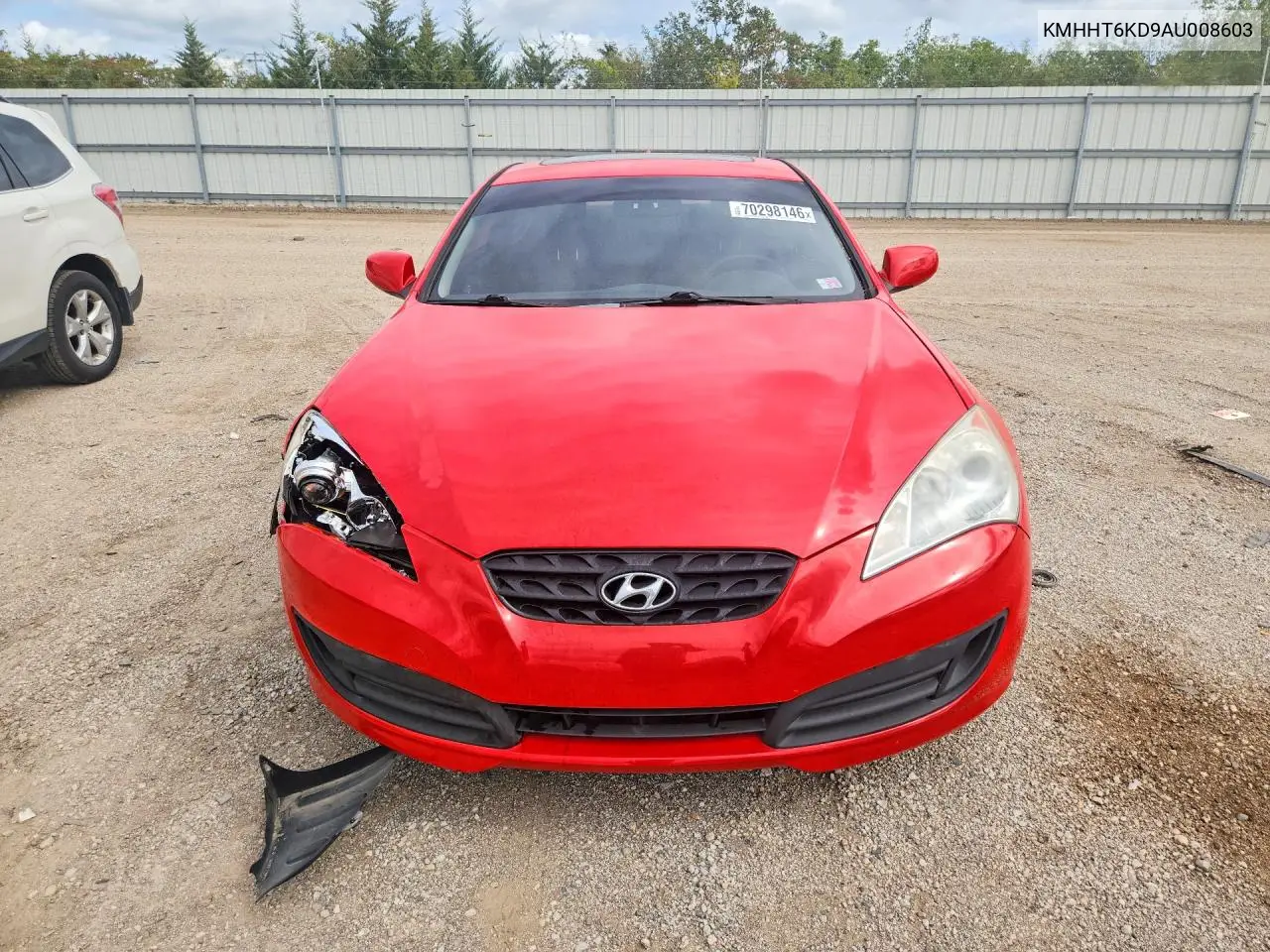 2010 HYUNDAI GENESIS COUPE VIN KMHHT6KD9AU008603 — фото 5