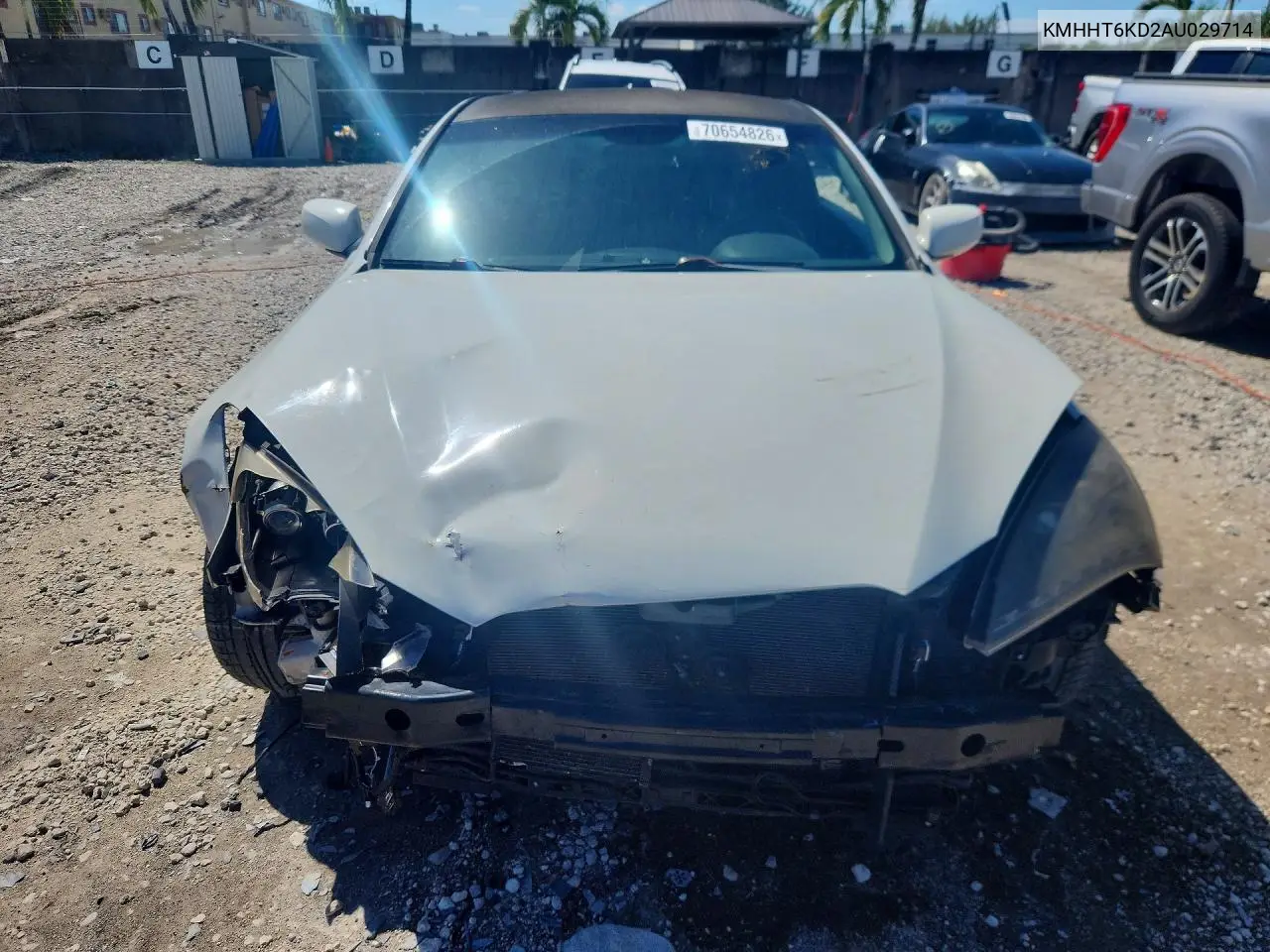 2010 HYUNDAI GENESIS COUPE VIN KMHHT6KD2AU029714 — фото 5
