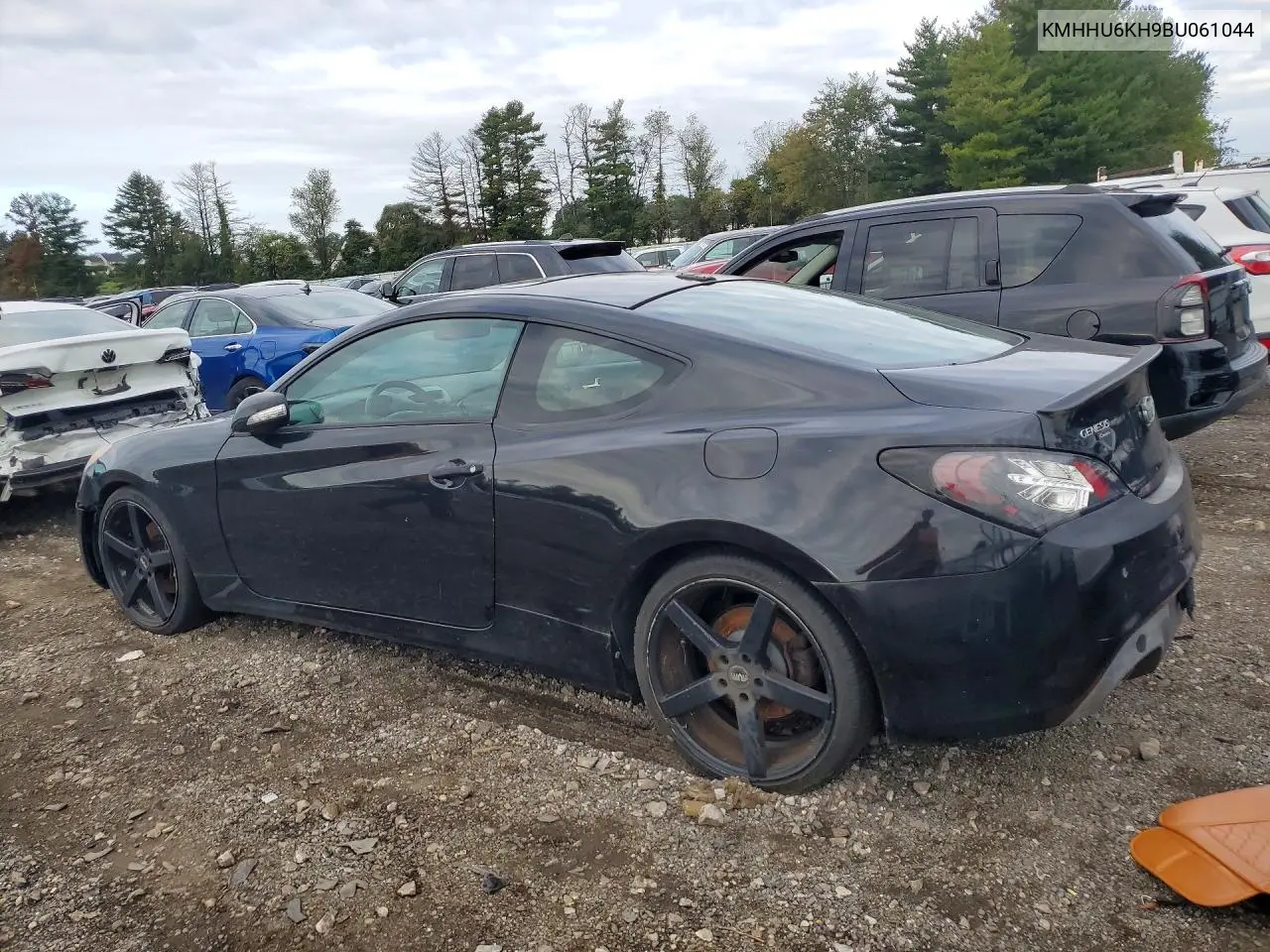 2011 HYUNDAI GENESIS COUPE VIN KMHHU6KH9BU061044 — фото 2