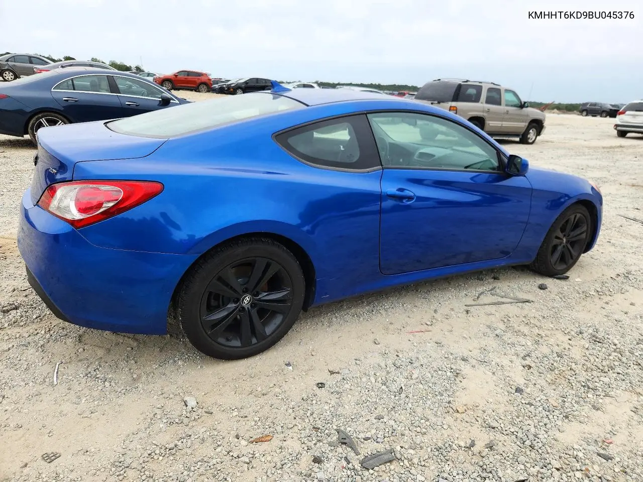 2011 HYUNDAI GENESIS COUPE VIN KMHHT6KD9BU045376 — фото 3