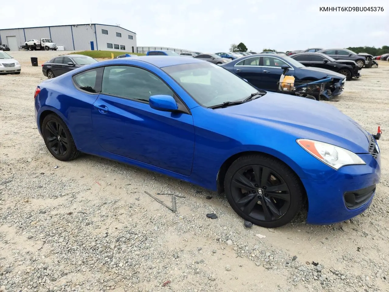 2011 HYUNDAI GENESIS COUPE VIN KMHHT6KD9BU045376 — фото 4
