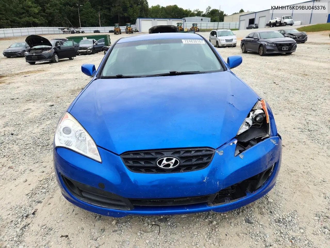2011 HYUNDAI GENESIS COUPE VIN KMHHT6KD9BU045376 — фото 5