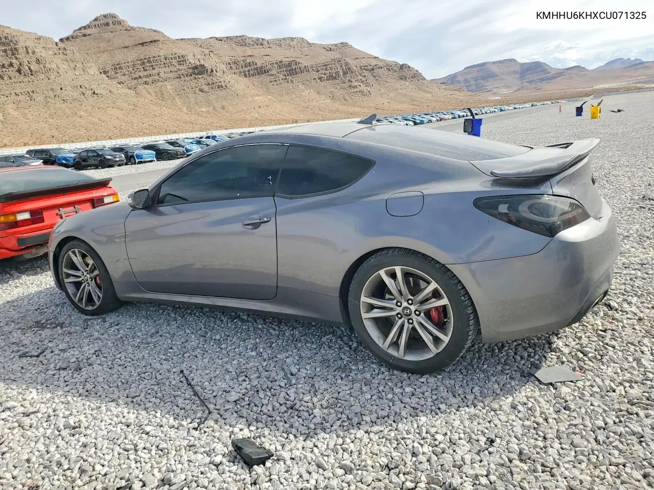 2012 HYUNDAI GENESIS COUPE VIN KMHHU6KHXCU071325 — фото 2