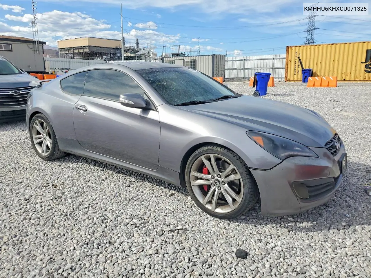 2012 HYUNDAI GENESIS COUPE VIN KMHHU6KHXCU071325 — фото 4
