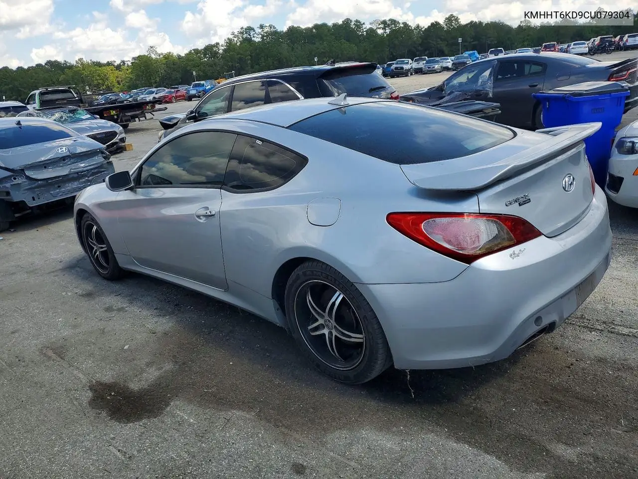 2012 HYUNDAI GENESIS COUPE VIN KMHHT6KD9CU079304 — фото 2