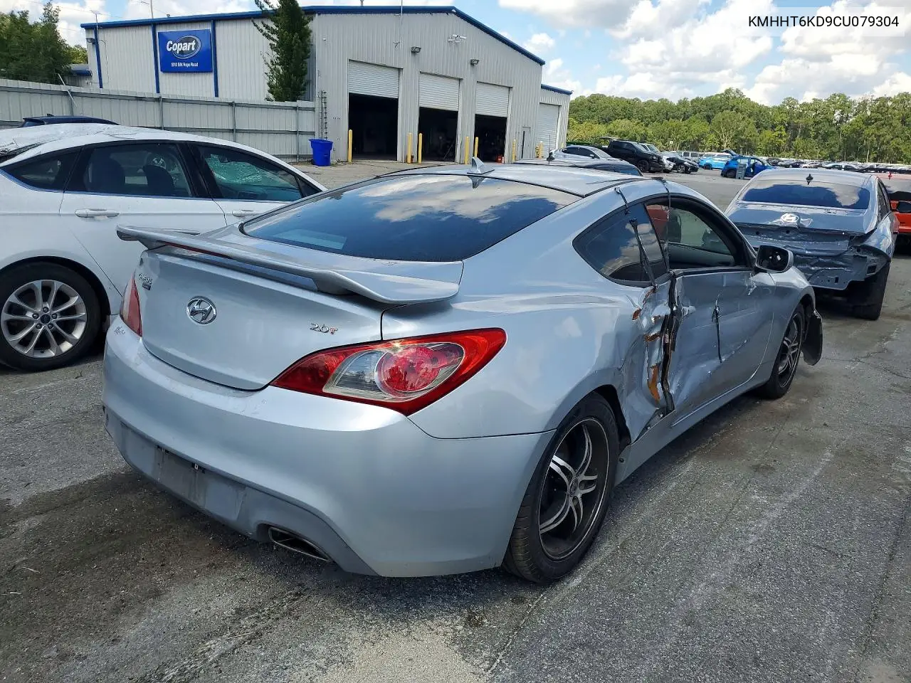 2012 HYUNDAI GENESIS COUPE VIN KMHHT6KD9CU079304 — фото 3