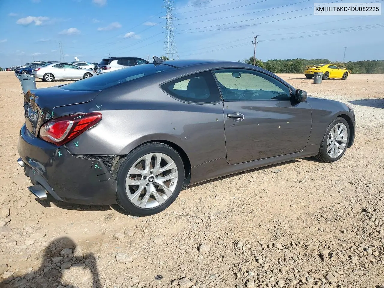 2013 HYUNDAI GENESIS COUPE VIN KMHHT6KD4DU082225 — фото 3