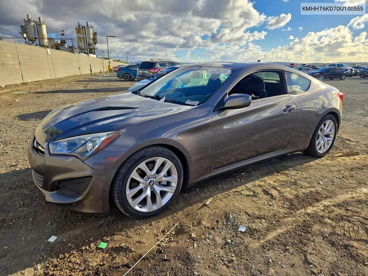 HYUNDAI GENESIS COUPE 2013, VIN KMHHT6KD7DU100555
