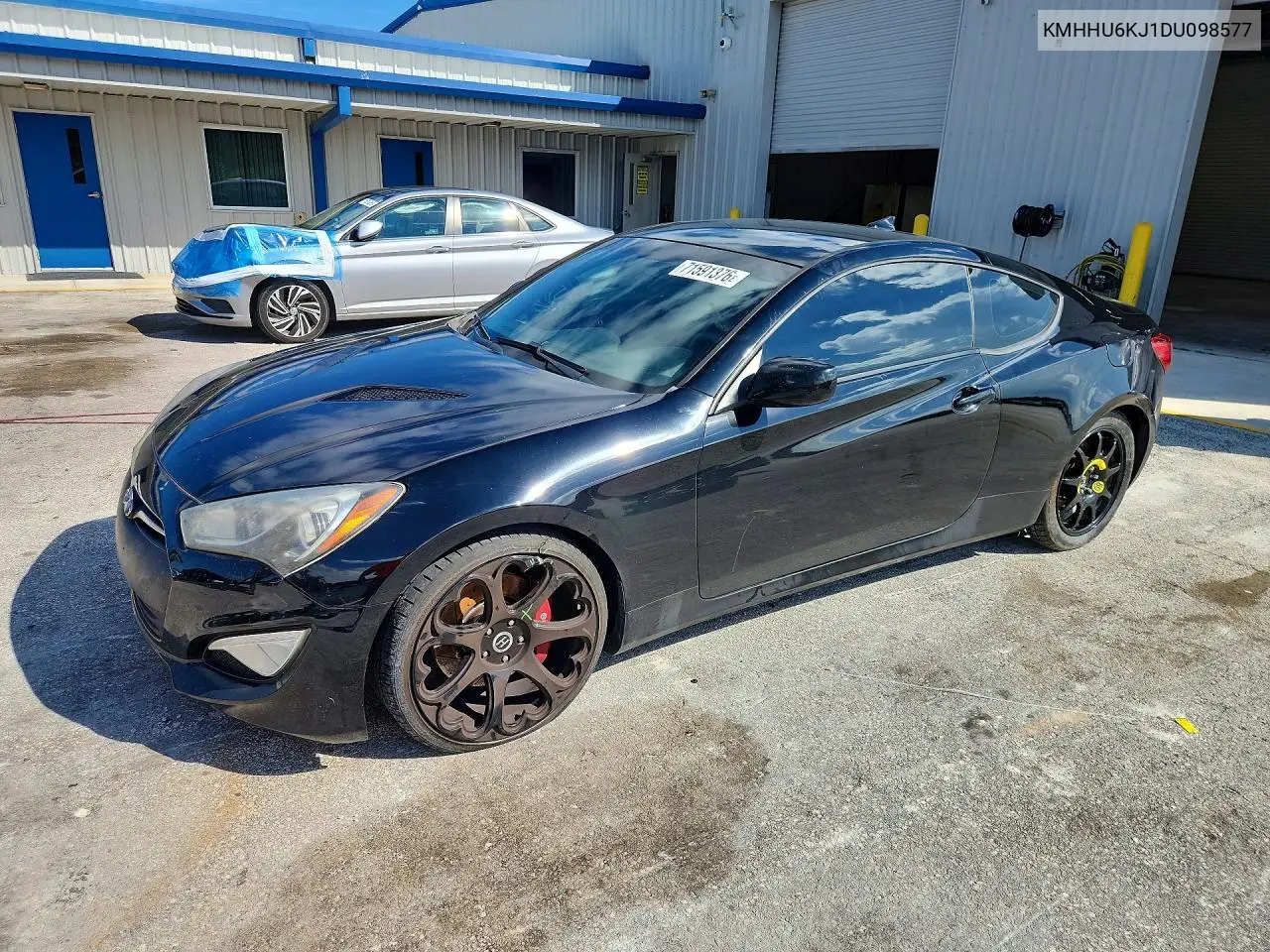 HYUNDAI GENESIS COUPE 2013, VIN KMHHU6KJ1DU098577