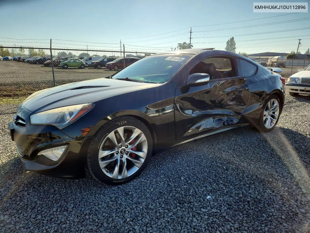 HYUNDAI GENESIS COUPE 2013, VIN KMHHU6KJ1DU112896