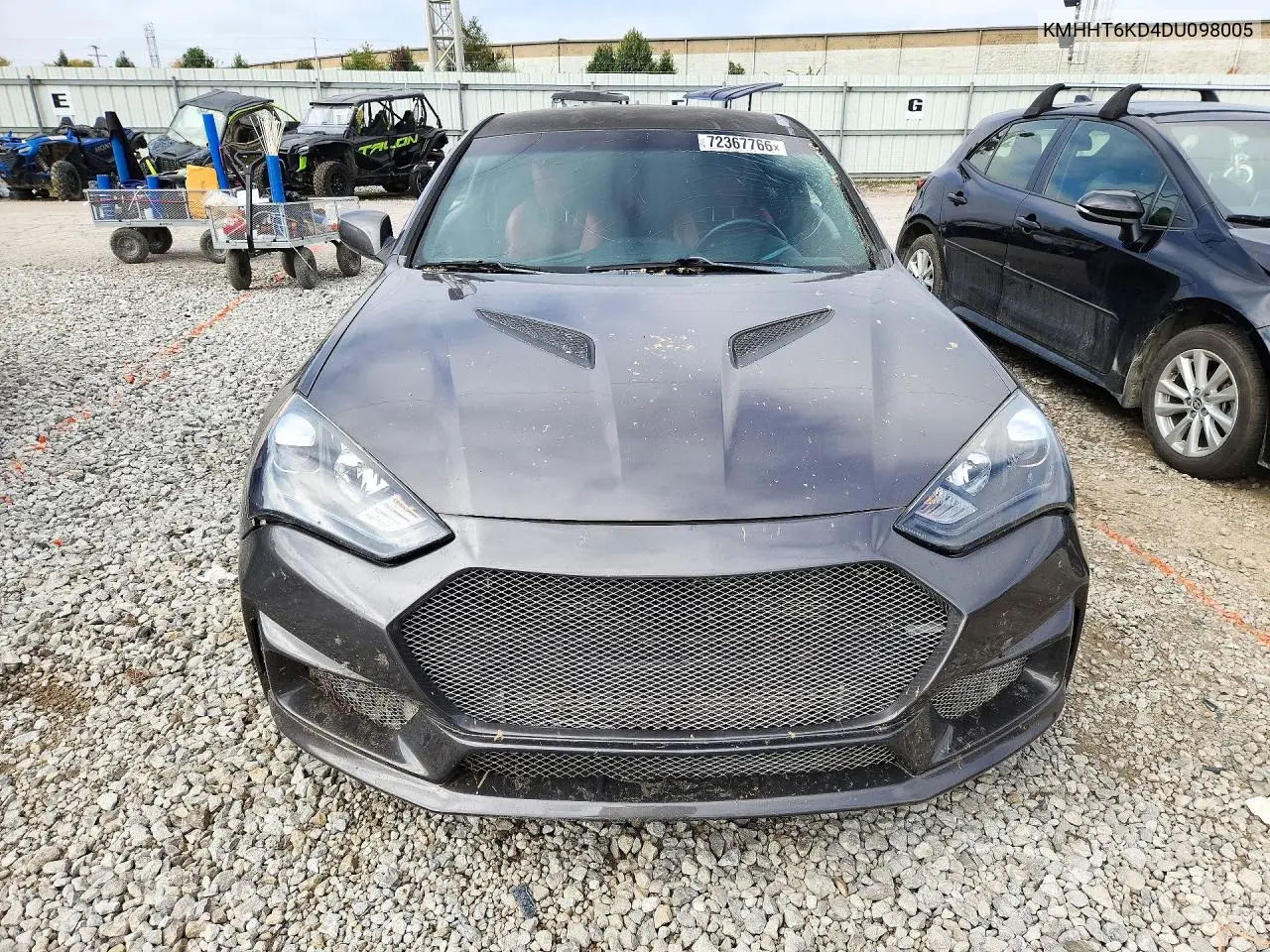 2013 HYUNDAI GENESIS COUPE VIN KMHHT6KD4DU098005 — фото 5