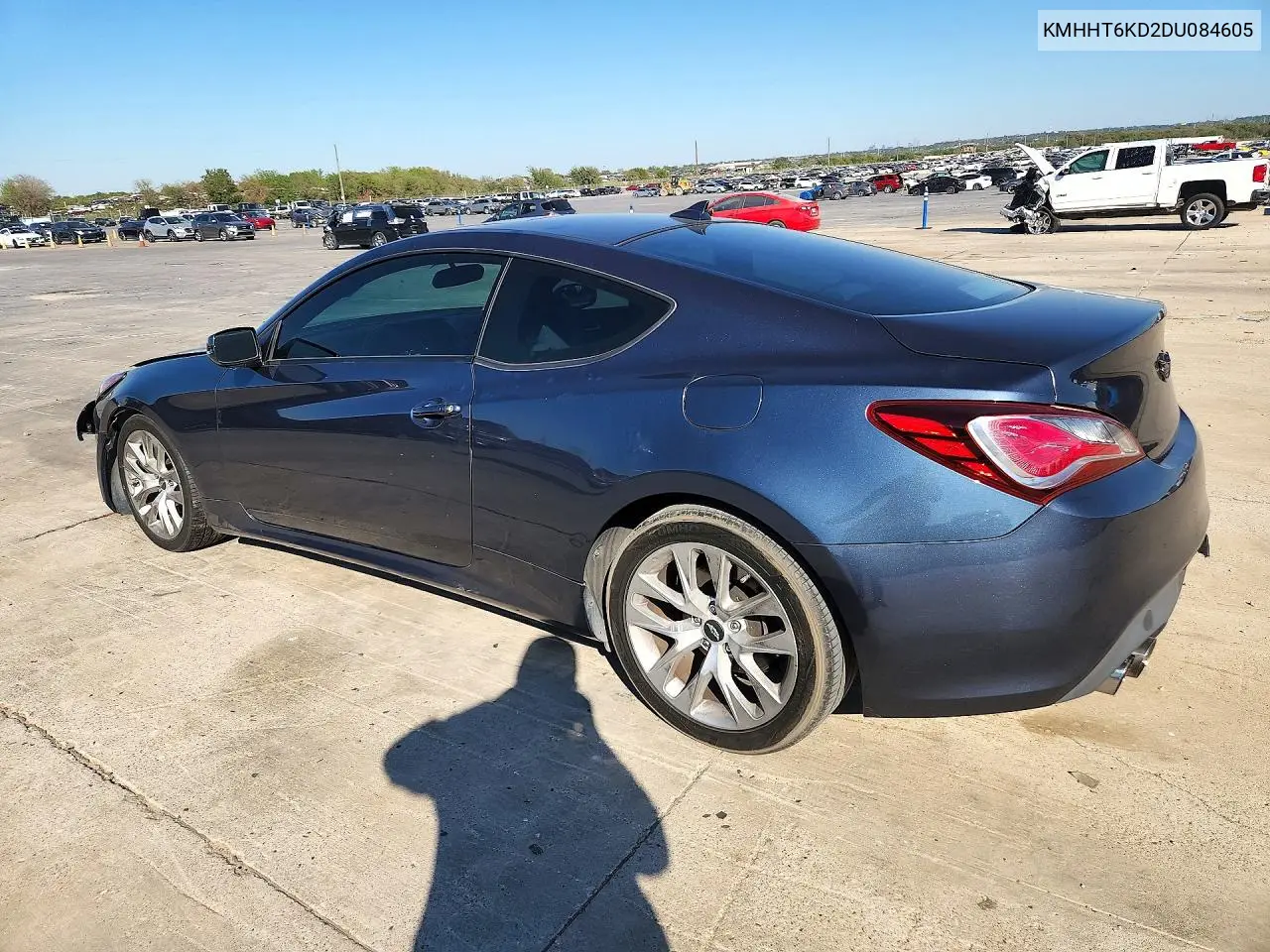 2013 HYUNDAI GENESIS COUPE VIN KMHHT6KD2DU084605 — фото 2