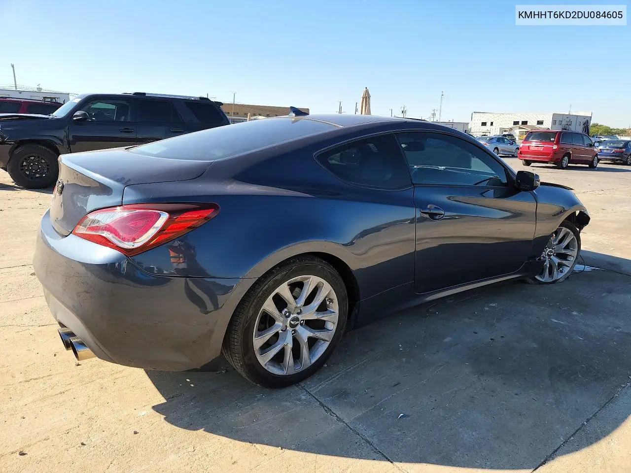 2013 HYUNDAI GENESIS COUPE VIN KMHHT6KD2DU084605 — фото 3
