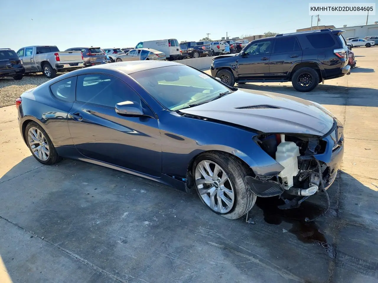 2013 HYUNDAI GENESIS COUPE VIN KMHHT6KD2DU084605 — фото 4