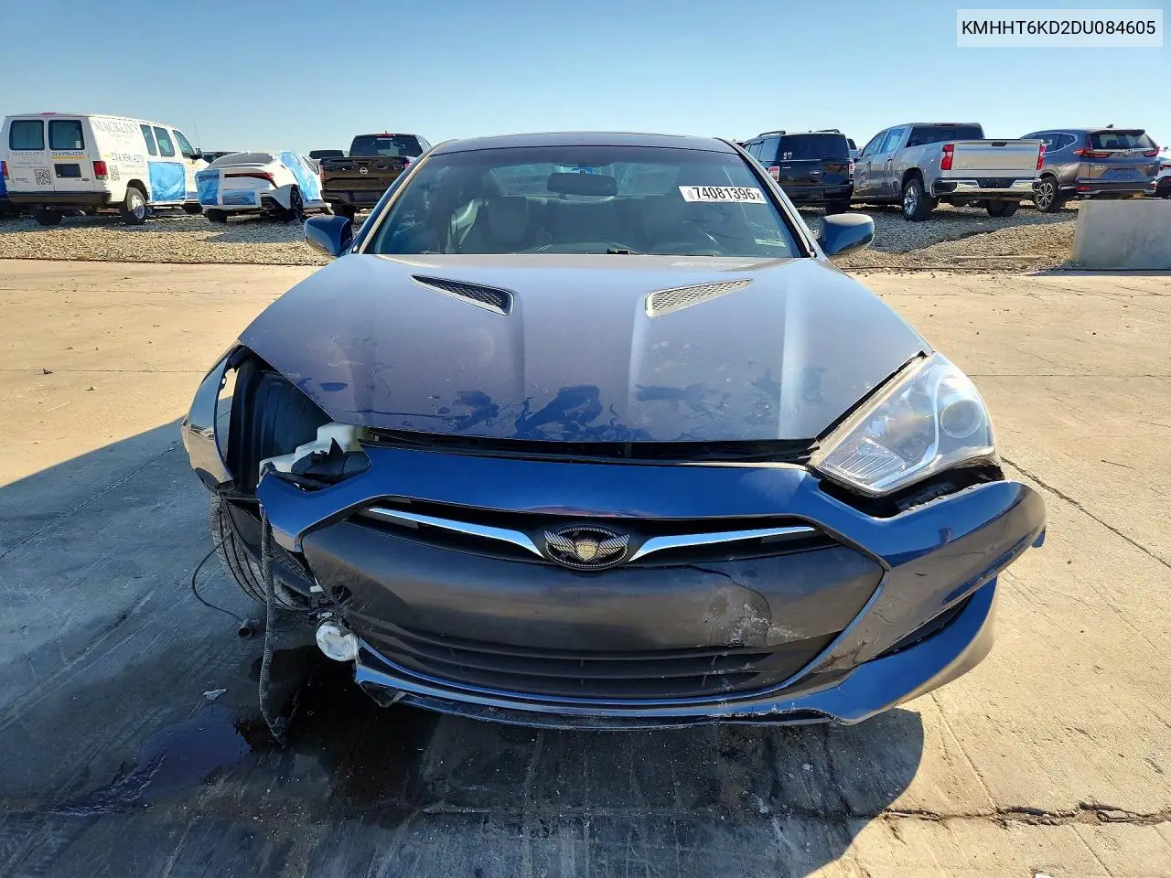 2013 HYUNDAI GENESIS COUPE VIN KMHHT6KD2DU084605 — фото 5