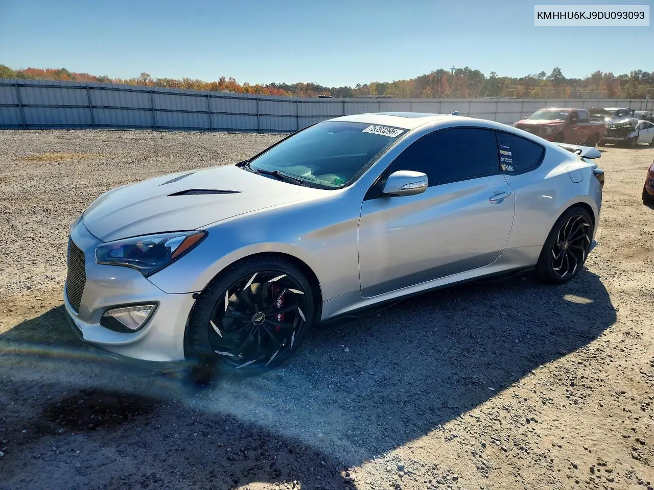 HYUNDAI GENESIS COUPE 2013, VIN KMHHU6KJ9DU093093