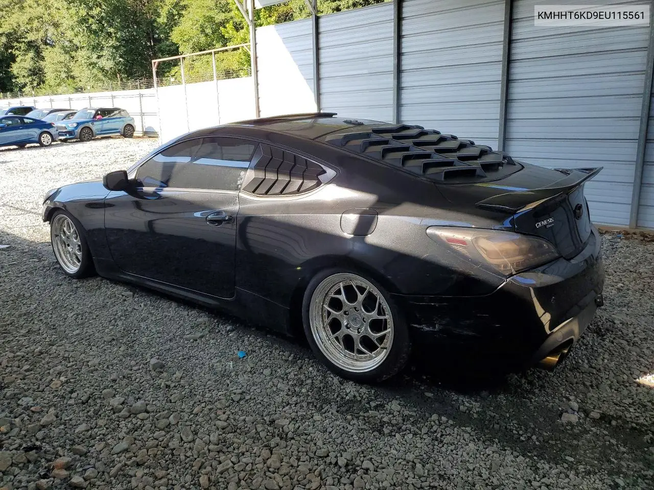 2014 HYUNDAI GENESIS COUPE VIN KMHHT6KD9EU115561 — фото 2