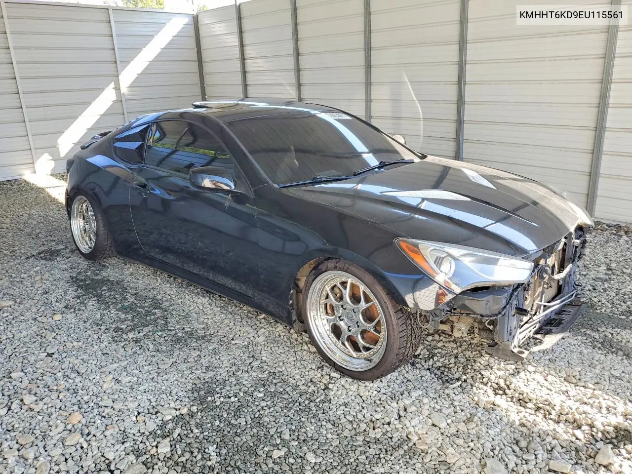 2014 HYUNDAI GENESIS COUPE VIN KMHHT6KD9EU115561 — фото 4