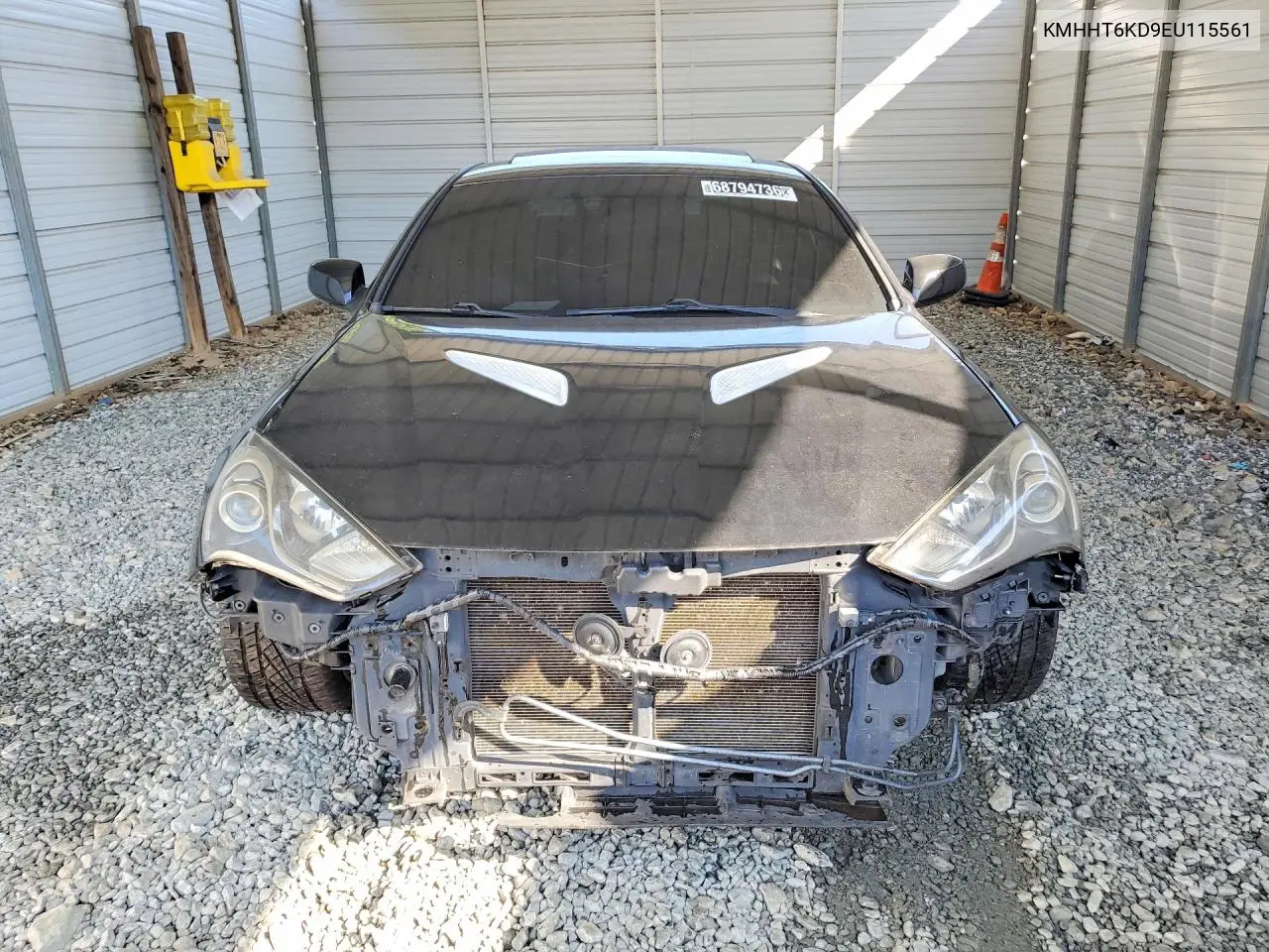 2014 HYUNDAI GENESIS COUPE VIN KMHHT6KD9EU115561 — фото 5